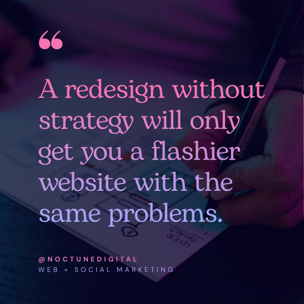 before you pay for a website redesign try this